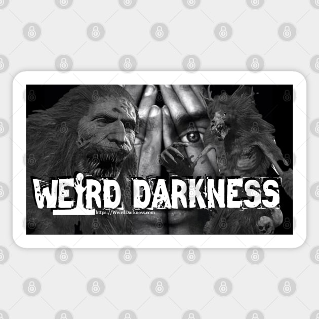 Wendigo Psychosis Sticker by Weird Darkness